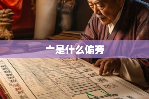 亠是什么偏旁