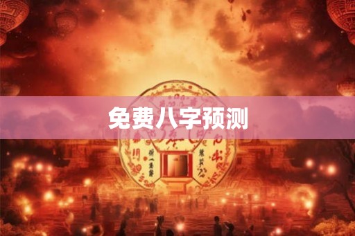 免费八字预测