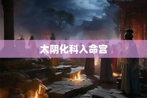 太阴化科入命宫