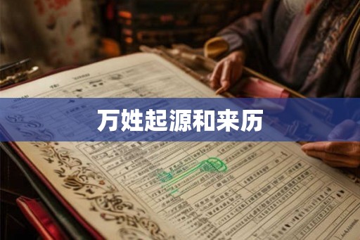 万姓起源和来历