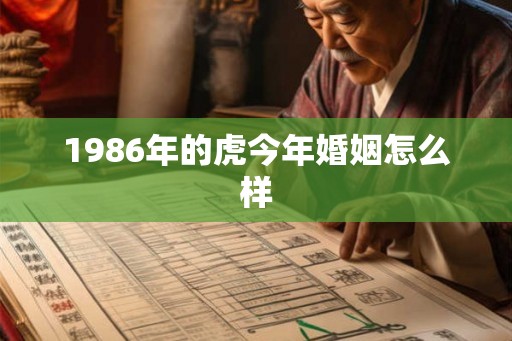 1986年的虎今年婚姻怎么样