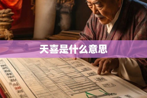 天喜是什么意思