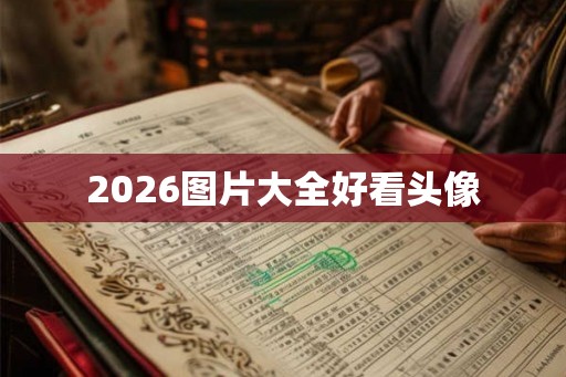 2026图片大全好看头像 2026图片大全好看头像