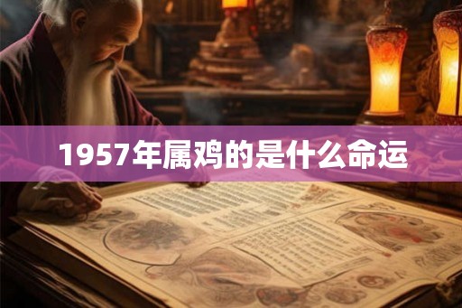 1957年属鸡的是什么命运 1957年属鸡的是什么命运