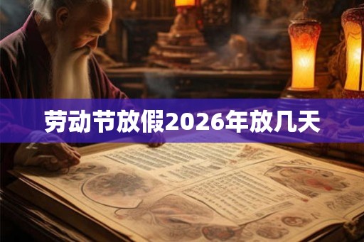 劳动节放假2026年放几天