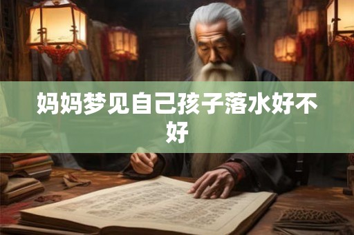 妈妈梦见自己孩子落水好不好