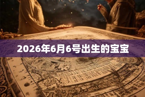 2026年6月6号出生的宝宝