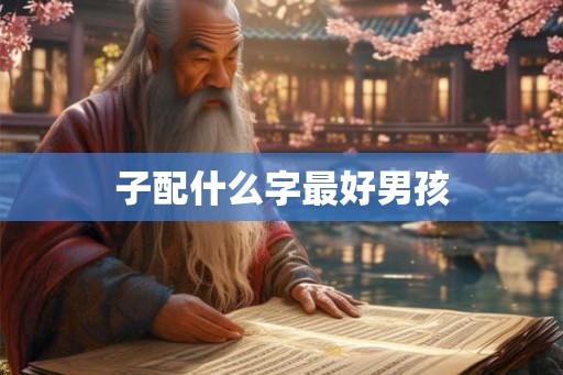 子配什么字最好男孩 子配什么字最好男孩