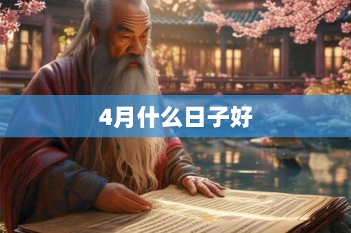 4月什么日子好