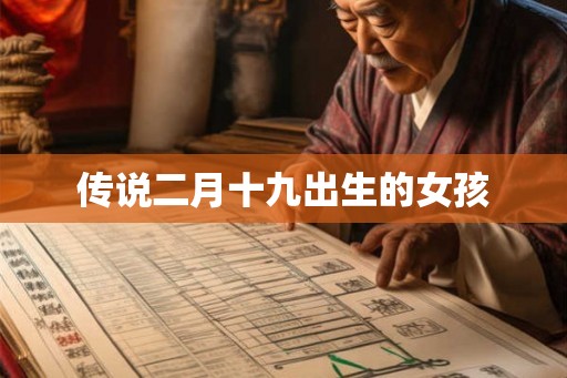 传说二月十九出生的女孩