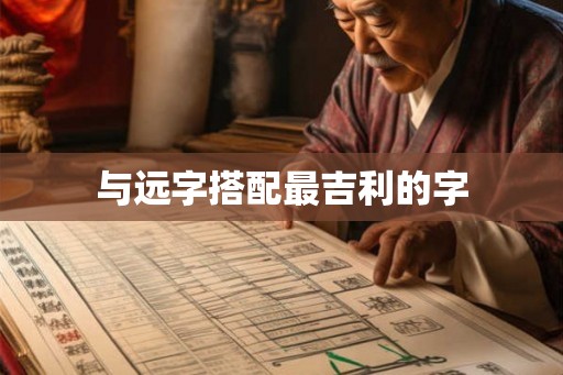 与远字搭配最吉利的字