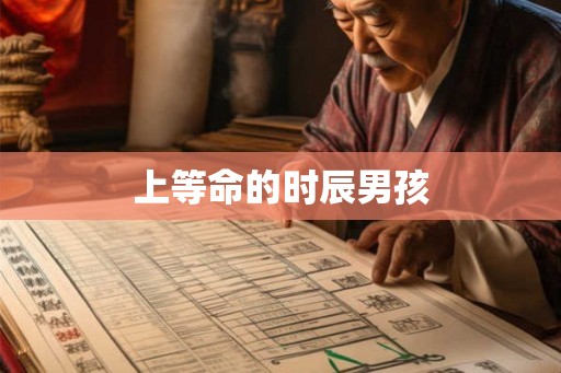 上等命的时辰男孩