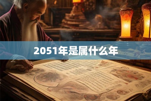 2051年是属什么年