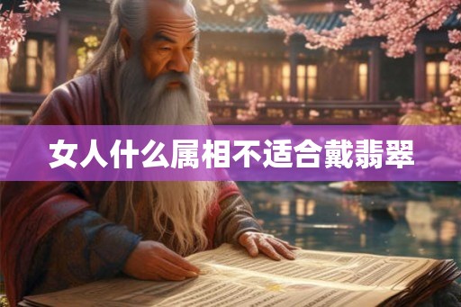 女人什么属相不适合戴翡翠 女人什么属相不适合戴翡翠