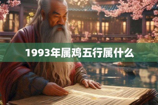 1993年属鸡五行属什么