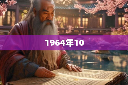 1964年10 1964年10