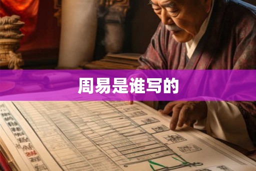 周易是谁写的