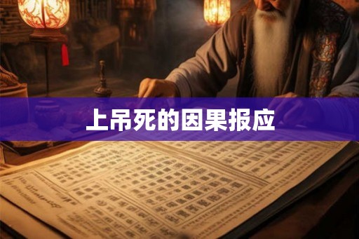上吊死的因果报应