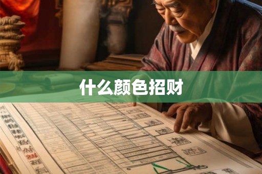 什么颜色招财