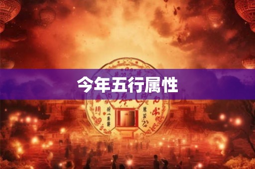 今年五行属性 今年五行属性
