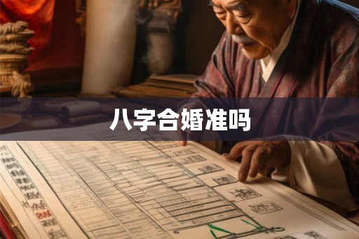 八字合婚准吗