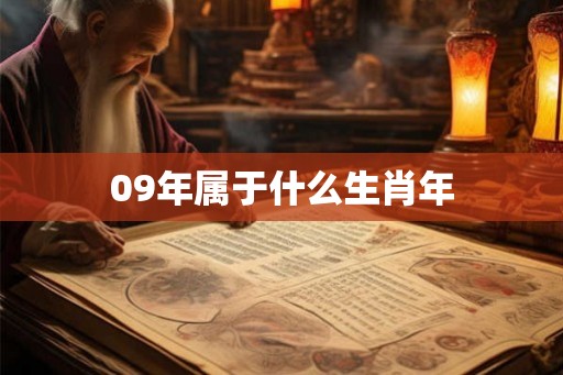 09年属于什么生肖年