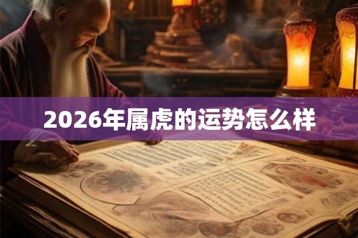 2026年属虎的运势怎么样 2026年属虎的运势怎么样