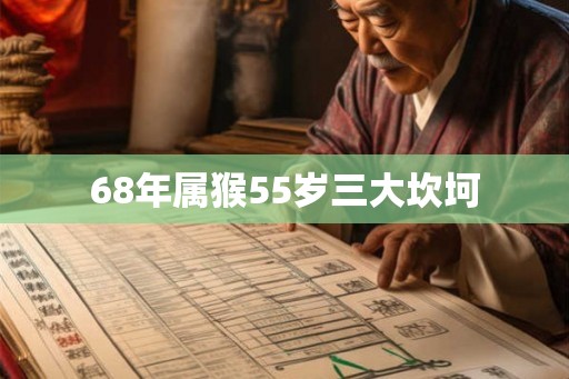 68年属猴55岁三大坎坷