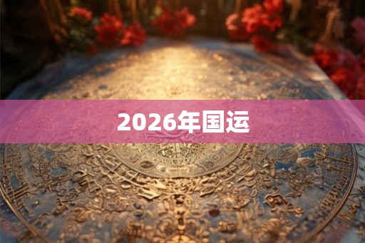 2026年国运