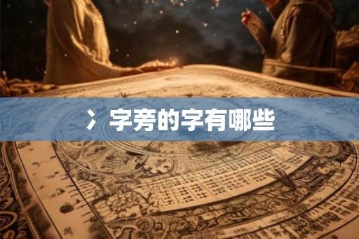 冫字旁的字有哪些 冫字旁的字有哪些