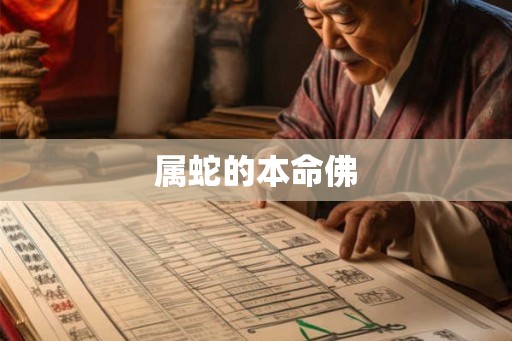 属蛇的本命佛