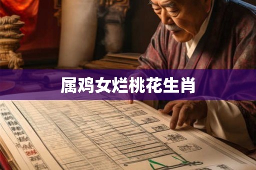 属鸡女烂桃花生肖