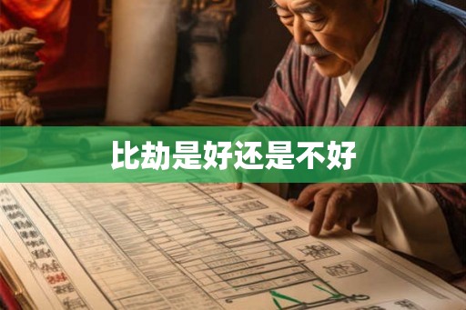 比劫是好还是不好 比劫是好还是不好