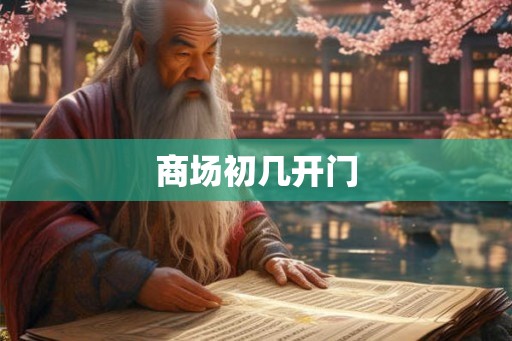 商场初几开门