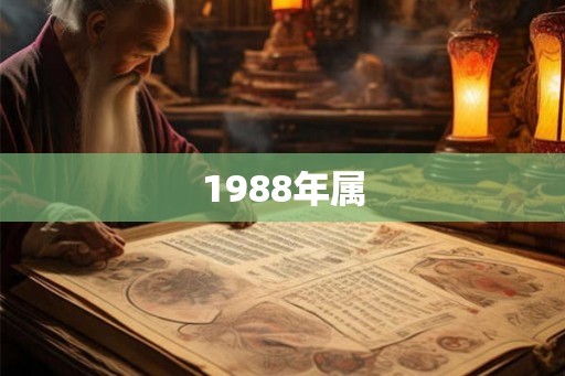 1988年属