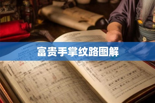 富贵手掌纹路图解