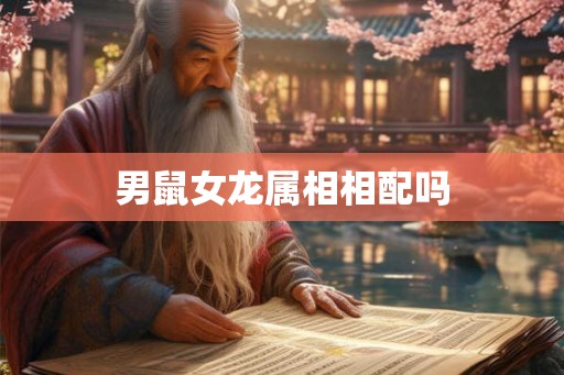 男鼠女龙属相相配吗