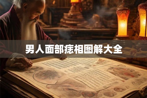 男人面部痣相图解大全