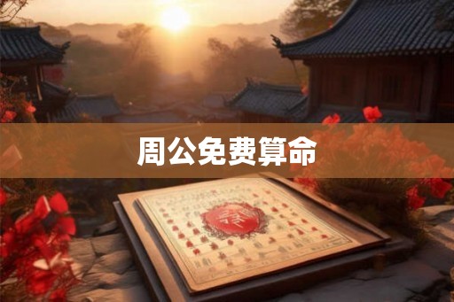 周公免费算命