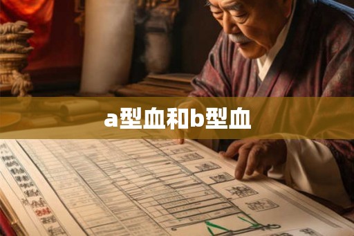 a型血和b型血