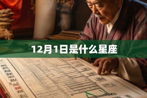 12月1日是什么星座