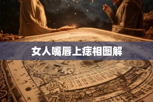 女人嘴唇上痣相图解