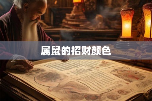 属鼠的招财颜色