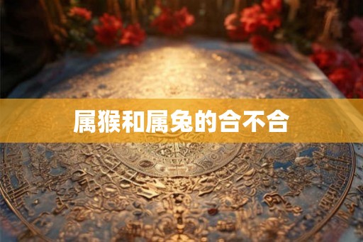 属猴和属兔的合不合