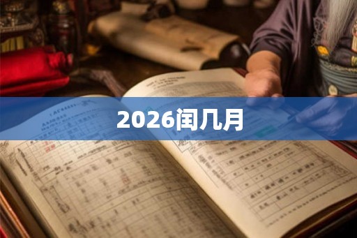 2026闰几月