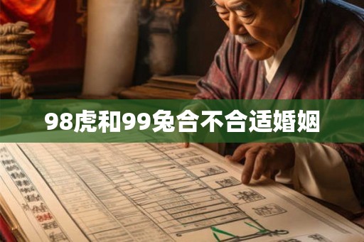 98虎和99兔合不合适婚姻