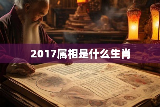 2017属相是什么生肖