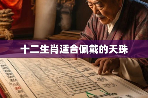 十二生肖适合佩戴的天珠