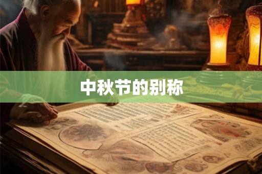 中秋节的别称 中秋节的别称
