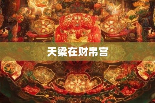 天梁在财帛宫 天梁在财帛宫